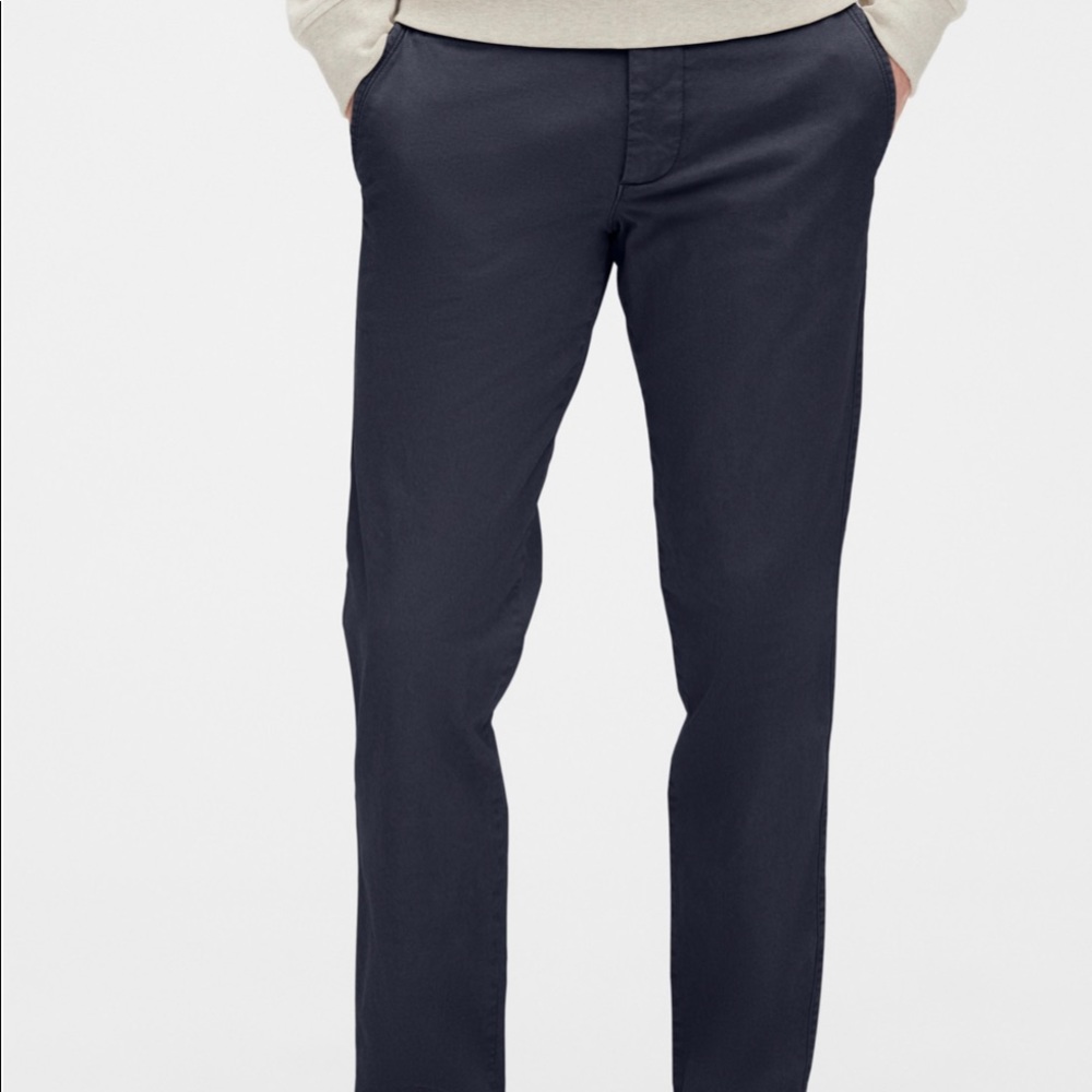 GAP Navy Skinny Chinos 36x32